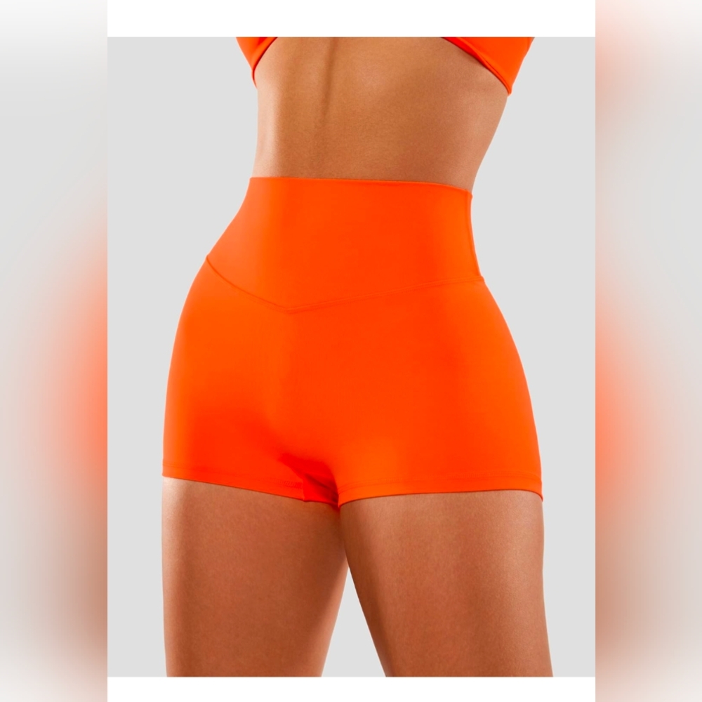 VANTONIA Womens Scrunch Butt Biker Shorts 2"